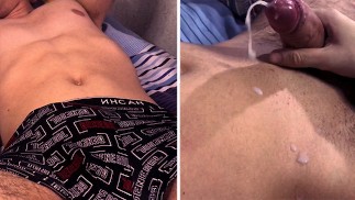  Kerl wichst seinen Freund und bringt ihn zum Orgasmus