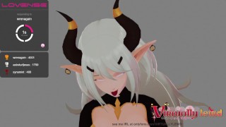 VTUBER CUM NEGATO DALLA LIVE CHAT (Chaturbate 31/05/21)