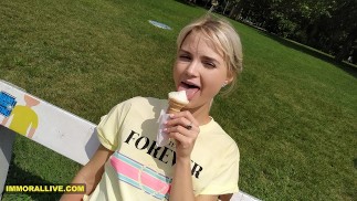B