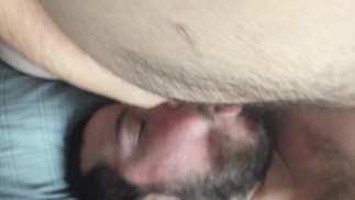 RISKY AF Saugen und ficken im Treppenhaus an Bears 26. Geburtstag! (Juni 2018)
