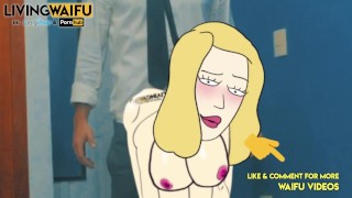 RICK &MORTY Beth Smith / Sanchez MILF 2D Real Cartoon Big Ass ANIMATION Booty xxx Cosplay Porn sex