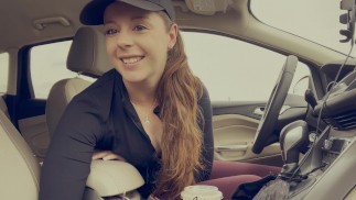 POV公共駐車場JOI...点滅、エッジング、からかい、嚥下!