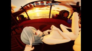 Genshin Impact - Eula bokem [VR NECENZUROVANÉ HENTAI 4K]