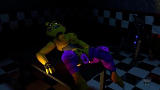 Toy Chica jak fioletowa sperma [z dźwiękiem]