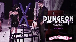 Joanna Angel lubi ostry seks BDSM w sex shopie, którego jest właścicielką