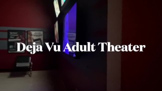 Lexi Mae bierze nieznajomego kutasa w teatrze dla dorosłych w Las Vegas!