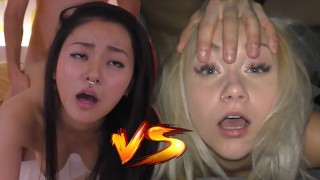Rae Lil Black 对决 Marilyn Sugar-谁更骚？你来决定！