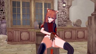 Raphtalia squirts at tavern! (tate no yuusha) (3d hentai)
