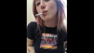 um cigarro matinal 