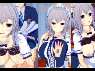 【エロゲーコイカツ！】東方 十六夜咲夜3DCGアニメ動画(東方Project)[Hentai Game Koikatsu! Touhou Sakuya Izayoi(Anime 3DCG Video)