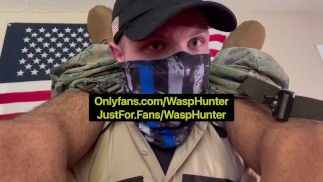 Flic / Militaire Interracial Verbal Bareback POV 