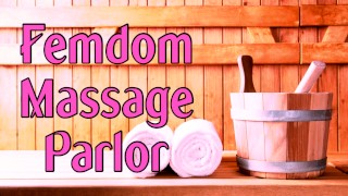 Salon de massage dominatrice | ASMR Roleplay (Audio érotique)