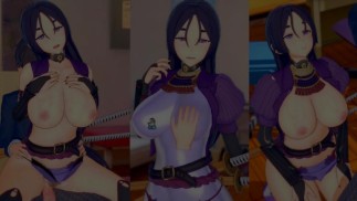 [Hentai Game Koikatsu! ] Sex s Re nula Velké kozy Minamoto no Yorimitsu.3DCG Erotické anime video.