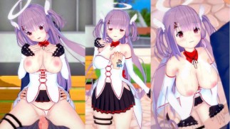 [Хентай-игра Коикацу! ] Займитесь сексом с Большие сиськи Vtuber Yumeno Shiori.3DCG Эротическое аним