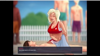 Summertime Saga - EP 2 - Laska BJ przy basenie