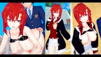 [Хентай-игра Коикацу! ] Займитесь сексом с Большие сиськи Vtuber Ange Katrina.3DCG Эротическое аниме