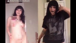 Tendência Tiktok Nua! Dança Tiktok Nua! Banido do Tiktok