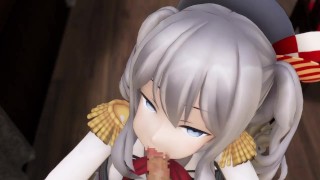 3d Hentai MMD - 鹿島のスケベなおフェラ (arrowhead) tinyurl. com/hentgame