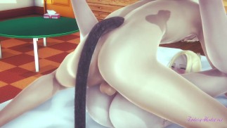 Shingeki no Kyojin Hentai - Annie fucked with creampie