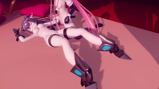 3d hentai mmd - Yuri fun (autumnjelly) tinyurl. com/HentGames