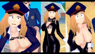 [Хентай-игра Коикацу! ] Займитесь сексом с Большие сиськи My Hero Academia Camie Utsushimi.3DCG Эрот