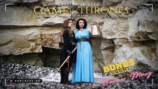 Cycata YARA GREYJOY uprawia seks lesbijski w GRZE O TRON XXX VR Porno