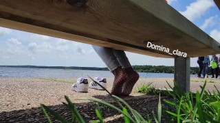 Outdoor Shoeplay (Superstart & Fishnets)
