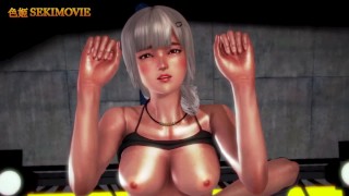 ASMR Honey Select colegial chupando pau duro trabalho de pé de cachorro estilo cachorrinho cowgirl
