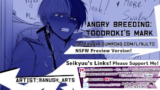 My Hero Academia ASMR Angry Breeding - Mark Art Todoroki : twitter@anush_arts