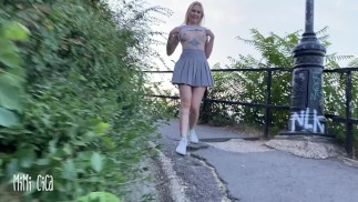 Butt plug, blikající, masturbace - veřejná dobrodružství od MIMI CICA