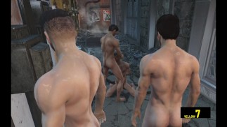 Gangbang en el callejón trasero