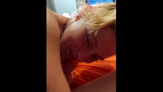 Sister in law does hotrails and clouds out my cock then sucks my cum out.