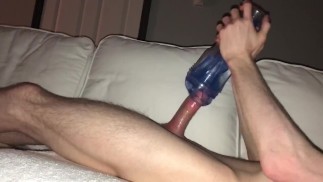 Mit Fleshlight Wie Eine Kehle Bis Laute Riesige Fleshlight Creampie