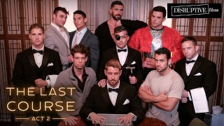 Convidados recordam seus tempos com ex-amante viscoso em festa enigmática: O último ato do curso II - disruptivo