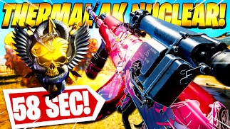 RAPIDE NUCLÉAIRE DE 58 SECONDES avec THERMAL AK-47! (Black Ops Cold War FAST Nuke)