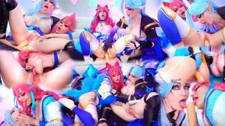 Ahri und Vayne zeigen ultimative Orgasmen