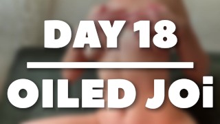 Hrany a popírání JOI hry s JuliaJoi - DEN 18