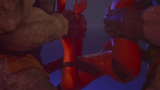 double anal Furry monstres