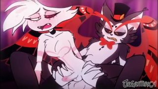 Hazbin Hotel Gay Animace Andělský prach x Husk