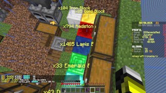 Minecraft Multiplayer Skyblock Temporada: 2 Ep: 2 Skyblock ¡Construyendo una granja de árboles! Ganando dinero!