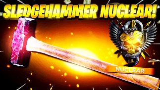 SOLO ''SLEDGEHAMMER'' NUCLÉAIRE DANS BLACK OPS GUERRE FROIDE! (Couteau de guerre froide uniquement Nuke)