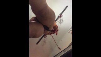 BDSM-SESSIE VAN SLAAF VALENTINA VAUGHN69, POESJE RANDEN, MET GERUÏNEERD ORGASME ALS PUNISMENT