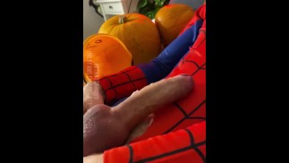 Sexy Spiderman Kommt Ein Riesiges Netz | CAM4-Stecker