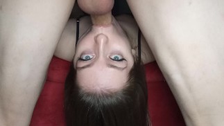Messy Throatpie für kleine Schlampe - INTENSE Deepthroat & Facefucking