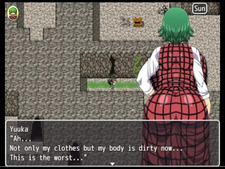 Yuka SSOTY [PornPlay Hentai Game], часть 4 раздевается перед извращенным незнакомцем