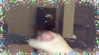 O, cum, todos os fiéis ... Um cartão de vídeo XXXmas