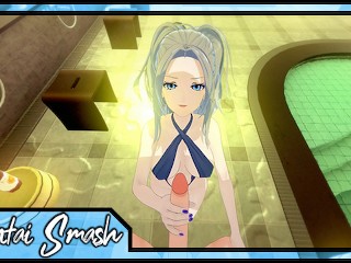 Darle a Krystalinda un Facial POV y Luego Follarle El Coño Por Detrás - Dragon Quest XI Hentai.