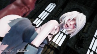Nier Automata - 2B Energetic Doggystyle [4K UNCENSORED HENTAI]