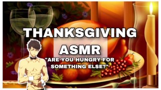 Ik kreun in je oor terwijl we neuken (Thanksgiving audioporno - volledige versie)