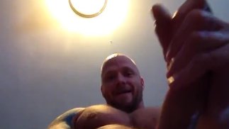Str8 Guy Home Alone houdt van aftrekken voor jou